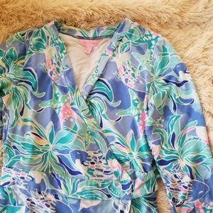 Lilly Pulitzer Celestial Seas romper, size small